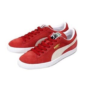 🔥 Puma Vintage‎ Classic Red Suede Sneakers | Men’s 9.5 🐾